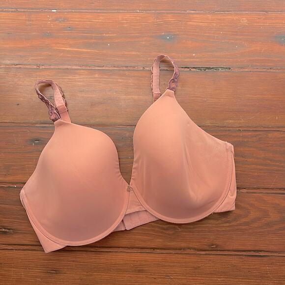 Natori lace strap lined underwire molded tshirt bra sz 36G - Picture 1 of 6